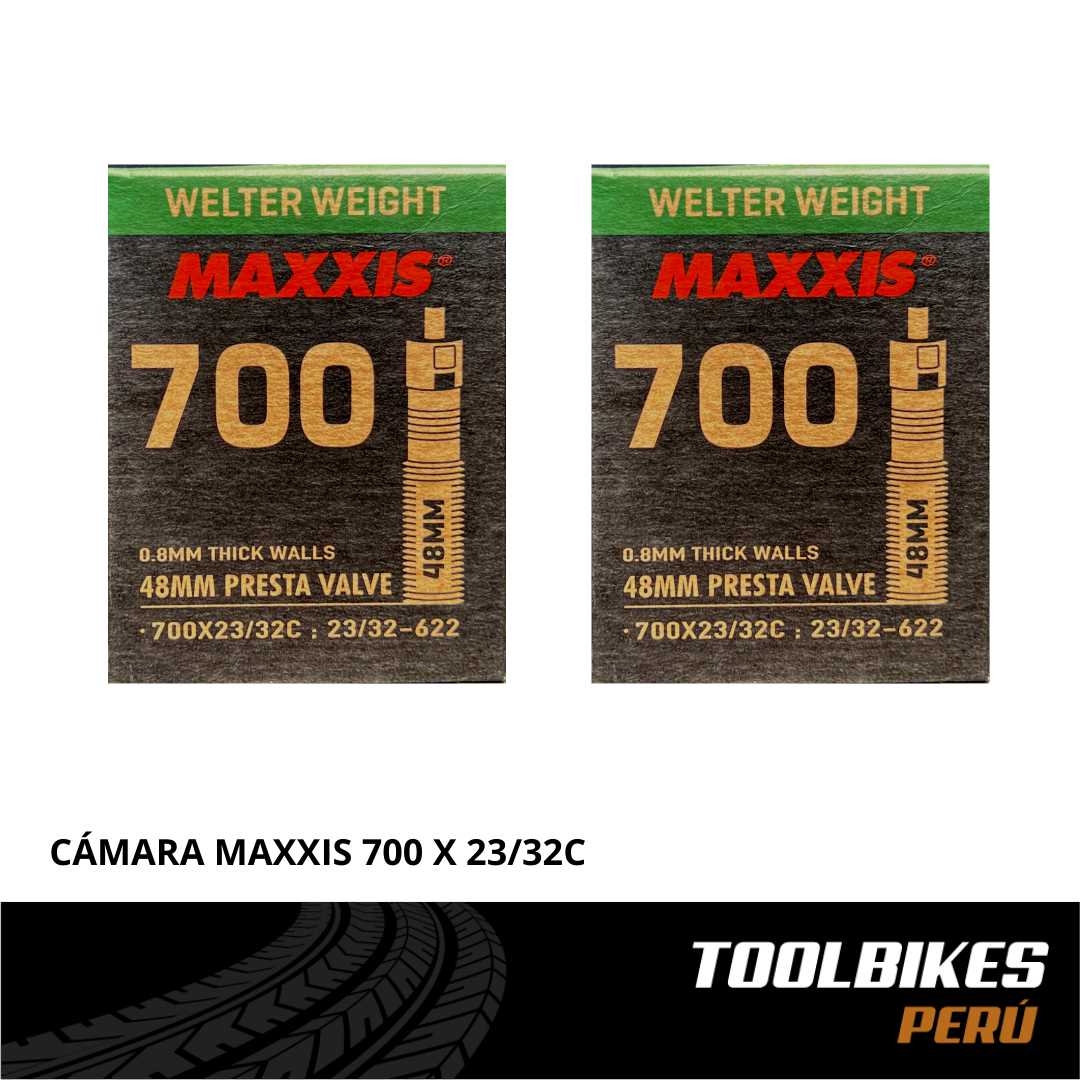 CÁMARA MAXXIS 700 X 23/32C