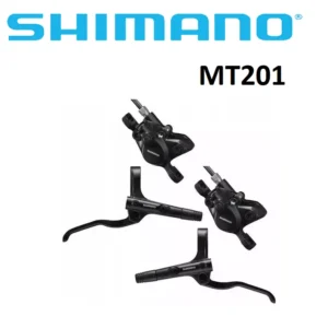 Set de Frenos Hidraulicos Shimano Altus MT201 Palanca Aluminio (Par) en Caja Origina