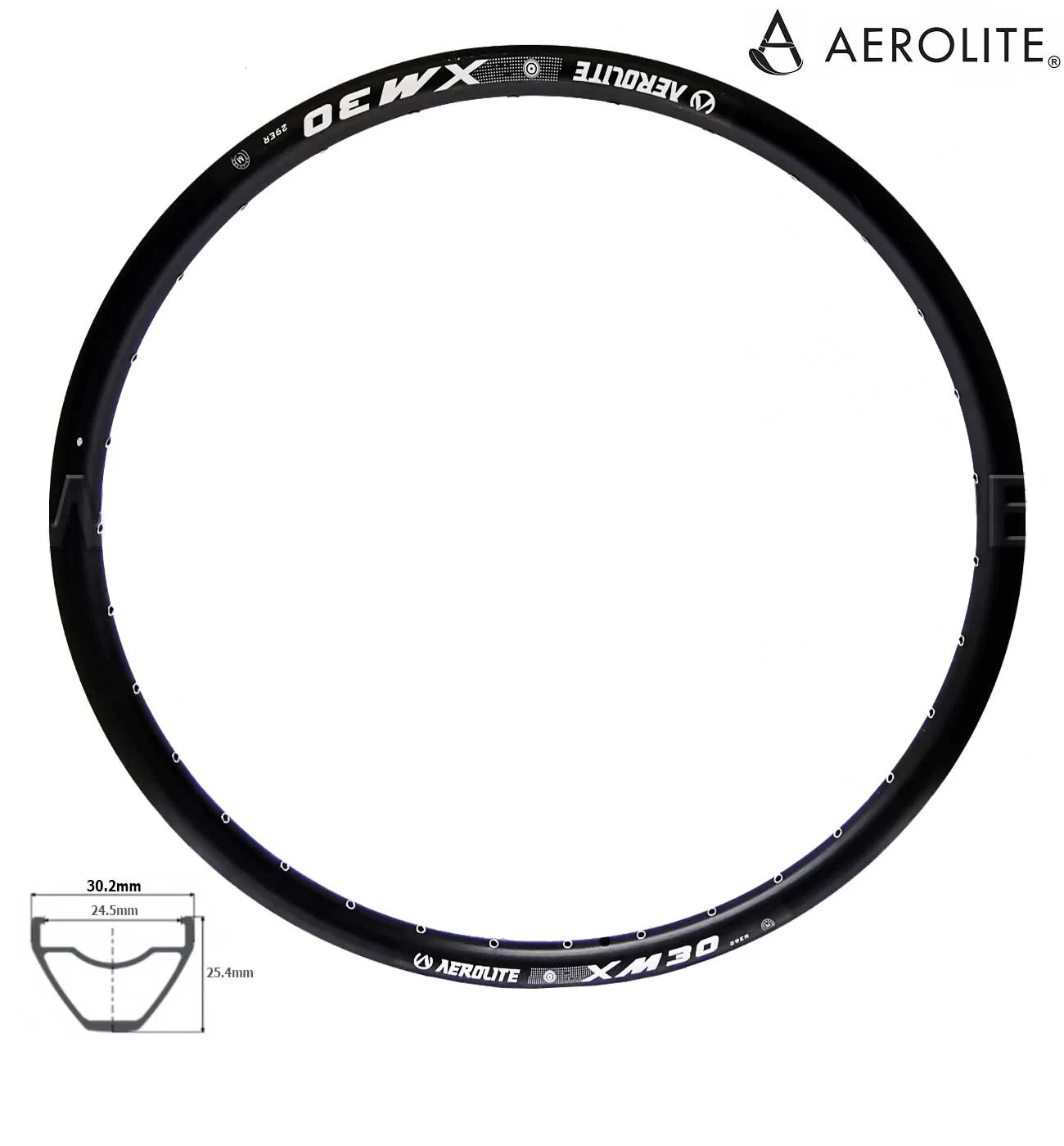 ARO 27.5 AEROLITE XM30 REMACHADO DOBLE PARED