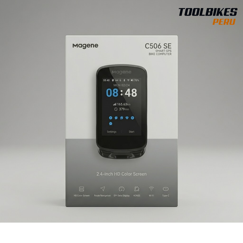 Ciclocomputador GPS Magene C506SE