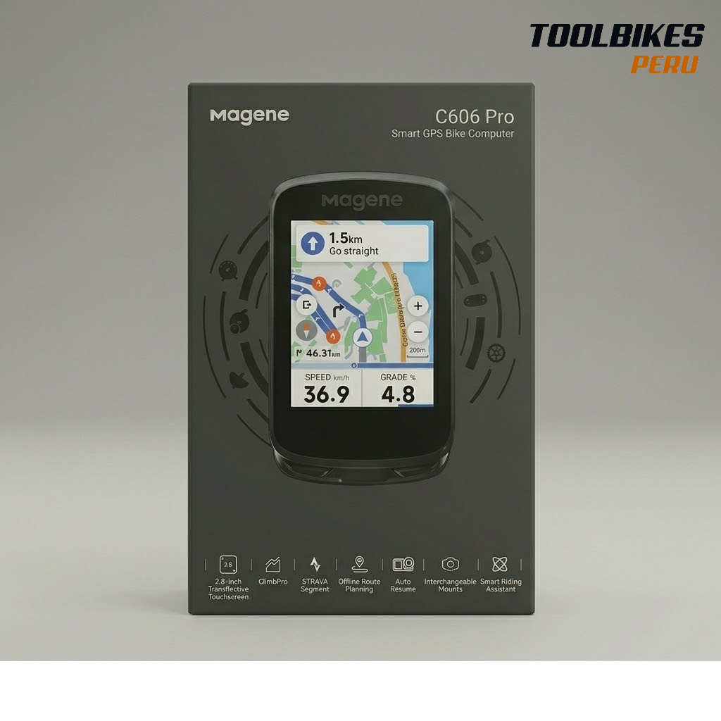 Ciclocomputador GPS Magene C606 Pro